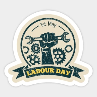 Labor Day Sticker